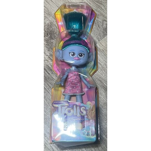 NEW Trolls Band Together TRENDSETTIN CHENILLE 8" Fashion Doll 2023 DreamWorks‎ - Picture 1 of 4